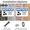 Signmission Storage Room No Exit, 14 in W x Rectangle, Plastic OS-2PACK-NS-P-1014-L-16625 - alternate 7